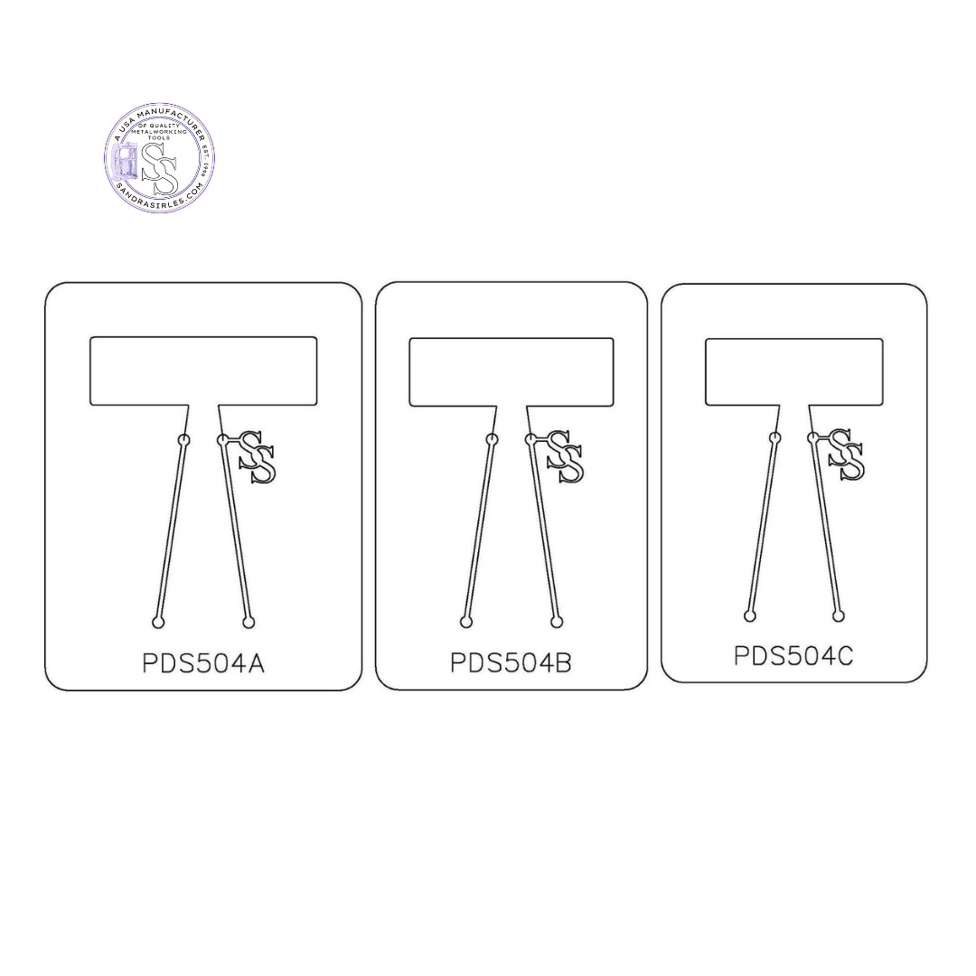 PANCAKE DIE PDS504 SHAPE 4 RECTANGLE